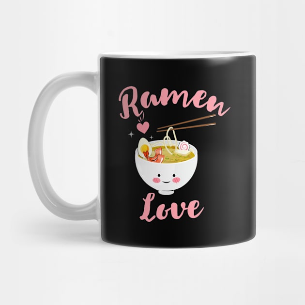 Cute Pink Ramen Lover by Feminist Foodie